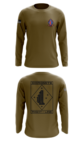Long Sleeve Performance Shirt, , Marines, Teamtime, Team time, sublimation, custom sports apparel, team uniforms, spirit wear, spiritwear, sports uniforms, custom shirts, team store, custom team store, fundraiser sports, apparel fundraiser