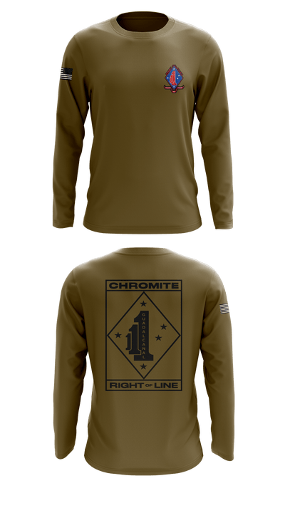 V1/1 23142041 Long Sleeve Performance Shirt - 70