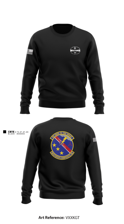 Westover Composite Squadron 58741877 Crew Neck Sweatshirt - 1