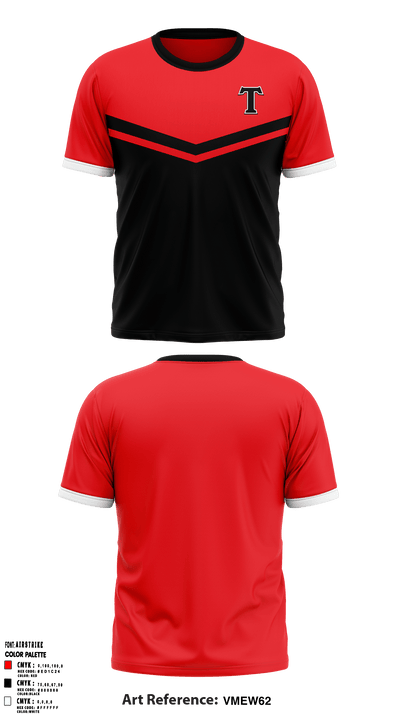 Turner Middle School 81161179 Short Sleeve Performance Shirt - 2