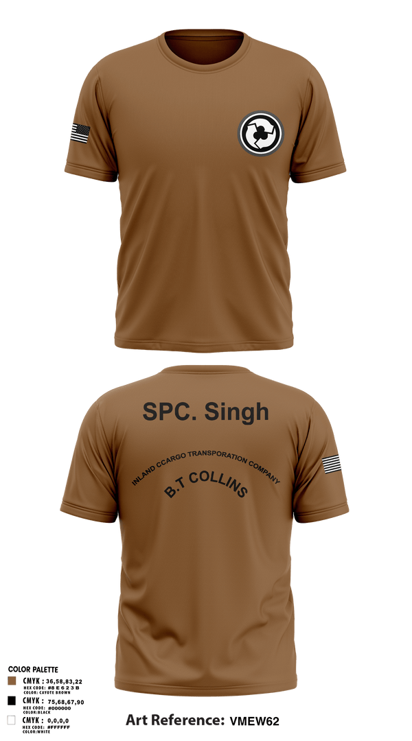 Short Sleeve Performance Shirt, 227TH ICTC, Army, Teamtime, Team time, sublimation, custom sports apparel, team uniforms, spirit wear, spiritwear, sports uniforms, custom shirts, team store, custom team store, fundraiser sports, apparel fundraiser
