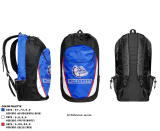 Gear Bag, Mcdermitt High School, Spirit Store, Teamtime, Team time, sublimation, custom sports apparel, team uniforms, spirit wear, spiritwear, sports uniforms, custom shirts, team store, custom team store, fundraiser sports, apparel fundraiser