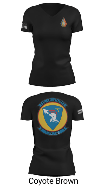 VF-106 60512083 Women's Short Sleeve V-neck Shirt - 20