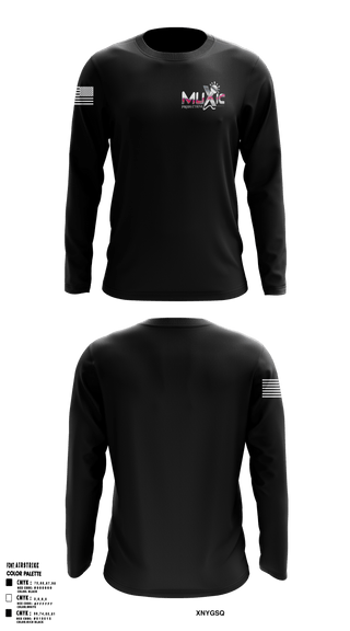 Long Sleeve Performance Shirt, , Navy, Teamtime, Team time, sublimation, custom sports apparel, team uniforms, spirit wear, spiritwear, sports uniforms, custom shirts, team store, custom team store, fundraiser sports, apparel fundraiser