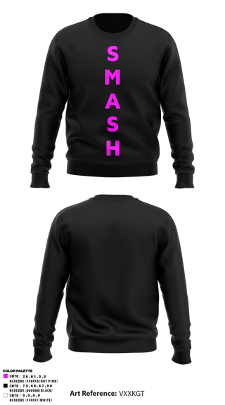 Crew Neck Sweatshirt, SMASH, Softball, Teamtime, Team time, sublimation, custom sports apparel, team uniforms, spirit wear, spiritwear, sports uniforms, custom shirts, team store, custom team store, fundraiser sports, apparel fundraiser