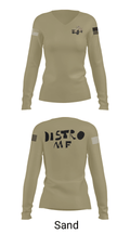 19th SFG GSB A CO. 23995628 Women's Long Sleeve V-neck Shirt - 41