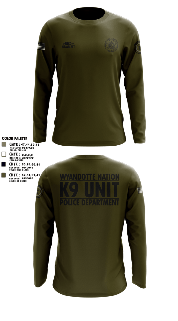 Long Sleeve Performance Shirt, , Police, Teamtime, Team time, sublimation, custom sports apparel, team uniforms, spirit wear, spiritwear, sports uniforms, custom shirts, team store, custom team store, fundraiser sports, apparel fundraiser