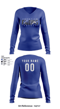 Frontier Central Hockey 50669255 Women's Long Sleeve V-neck Shirt - 5