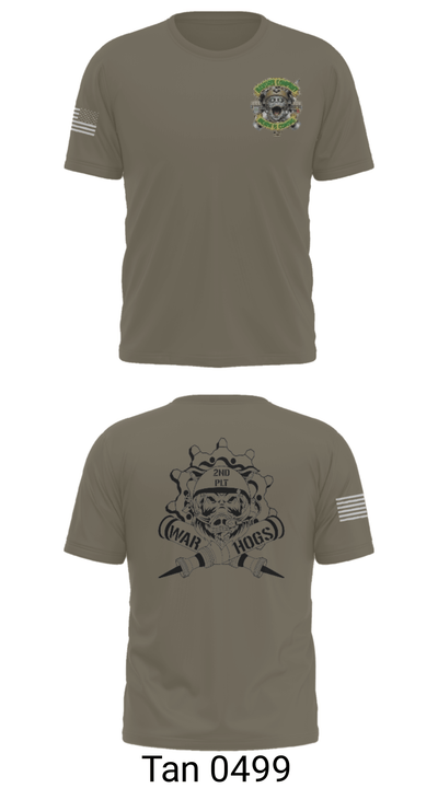 War Hogs 92830770 Short Sleeve Performance Shirt - 35