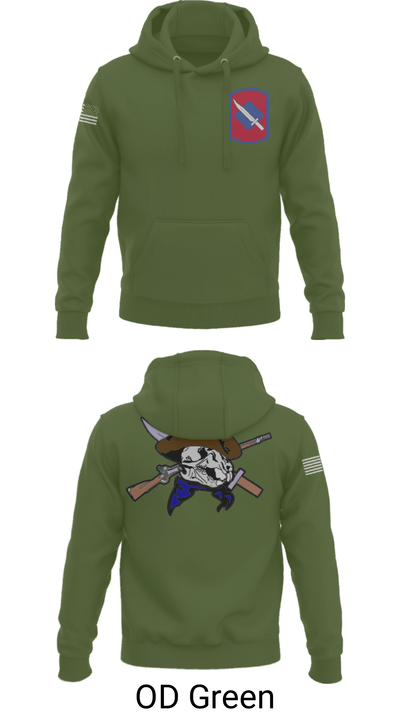 2-153 Infantry Battalion, Intel Section/S2 58885327 Hoodie - 46