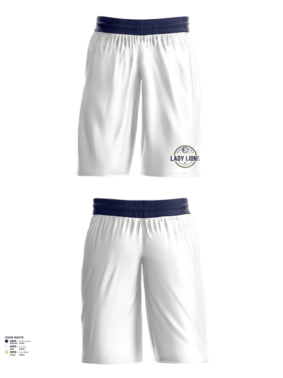 Awaken Christian Academy Girl's Basketball 83028793 Womens Basketball Shorts - 1