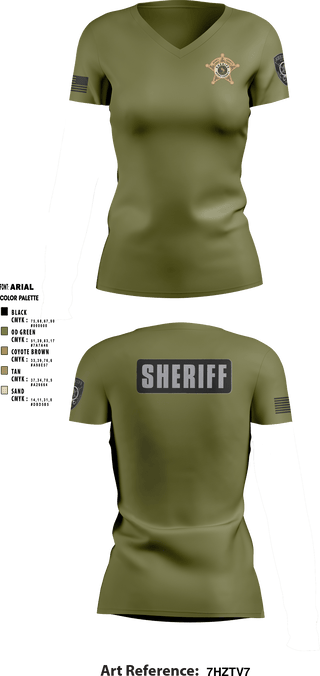 Women's Short Sleeve Vneck Shirt, , Police, Teamtime, Team time, sublimation, custom sports apparel, team uniforms, spirit wear, spiritwear, sports uniforms, custom shirts, team store, custom team store, fundraiser sports, apparel fundraiser