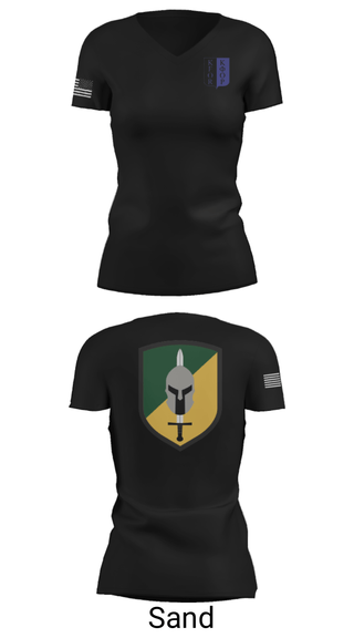 Women's Short Sleeve Vneck Shirt, , Army, Teamtime, Team time, sublimation, custom sports apparel, team uniforms, spirit wear, spiritwear, sports uniforms, custom shirts, team store, custom team store, fundraiser sports, apparel fundraiser