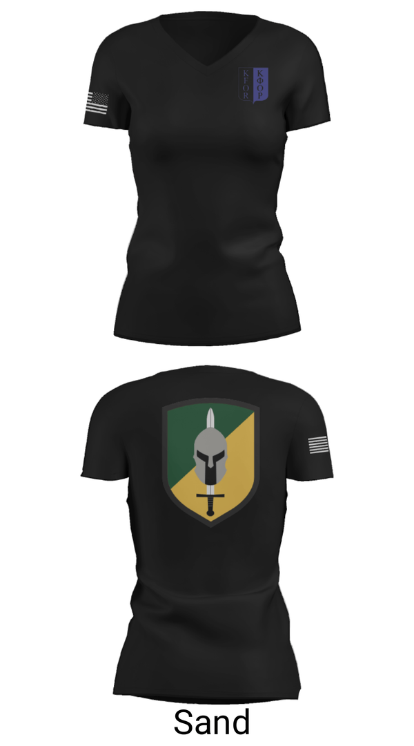 Women's Short Sleeve Vneck Shirt, , Army, Teamtime, Team time, sublimation, custom sports apparel, team uniforms, spirit wear, spiritwear, sports uniforms, custom shirts, team store, custom team store, fundraiser sports, apparel fundraiser