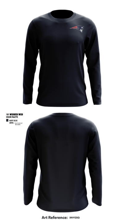 Parkway South High School 62974207 Long Sleeve Performance Shirt - 1