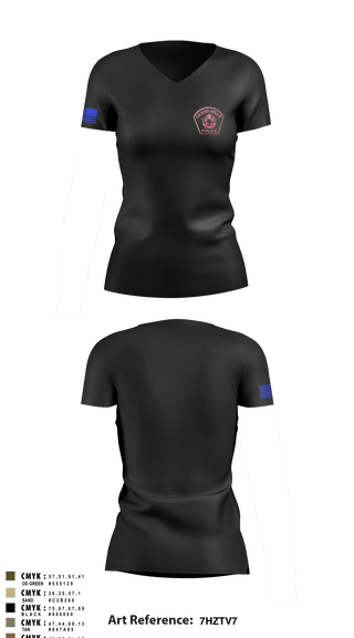 Women's Short Sleeve Vneck Shirt, , Police, Teamtime, Team time, sublimation, custom sports apparel, team uniforms, spirit wear, spiritwear, sports uniforms, custom shirts, team store, custom team store, fundraiser sports, apparel fundraiser