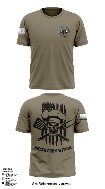 FSC 1-19th SFG(A) 54846303 Short Sleeve Performance Shirt - 51