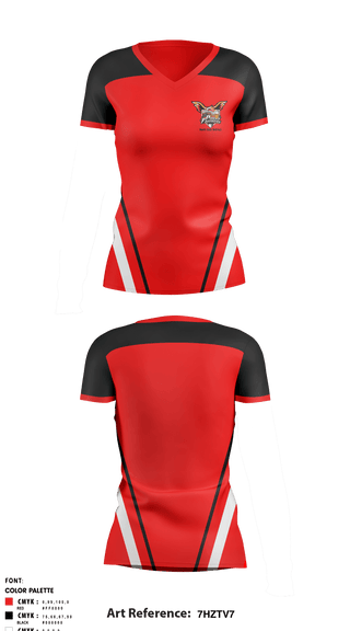 Women's Short Sleeve Vneck Shirt, North Side High School Softball, Softball, Teamtime, Team time, sublimation, custom sports apparel, team uniforms, spirit wear, spiritwear, sports uniforms, custom shirts, team store, custom team store, fundraiser sports, apparel fundraiser