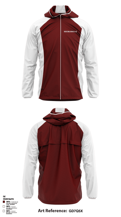 Shenandoah High School 71129367 Windbreaker - 1