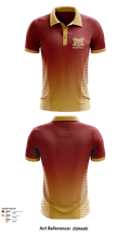 Marion High School Basketball 61847895 Short Sleeve Performance Polo - 1