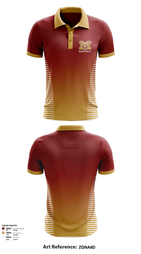 Short Sleeve Performance Polo, Marion High School Basketball, Women's Basketball, Teamtime, Team time, sublimation, custom sports apparel, team uniforms, spirit wear, spiritwear, sports uniforms, custom shirts, team store, custom team store, fundraiser sports, apparel fundraiser