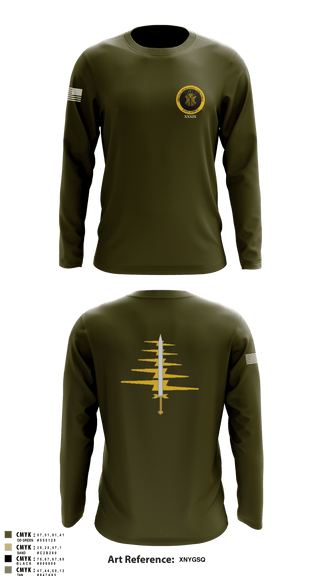 Long Sleeve Performance Shirt, , Army, Teamtime, Team time, sublimation, custom sports apparel, team uniforms, spirit wear, spiritwear, sports uniforms, custom shirts, team store, custom team store, fundraiser sports, apparel fundraiser