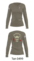 C-CO 1-27 1st PLT BLACKBEARD 676518 Women's Long Sleeve V-neck Shirt - 41