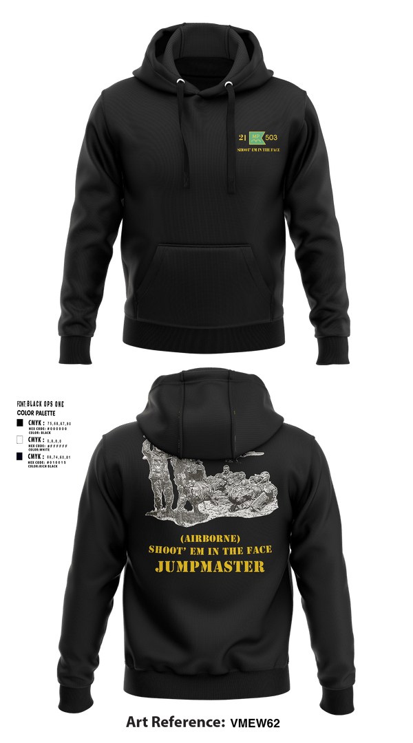 Hoodie, 21ST MILITARY POLICE COMPANY (AIRBORNE), Army, Teamtime, Team time, sublimation, custom sports apparel, team uniforms, spirit wear, spiritwear, sports uniforms, custom shirts, team store, custom team store, fundraiser sports, apparel fundraiser