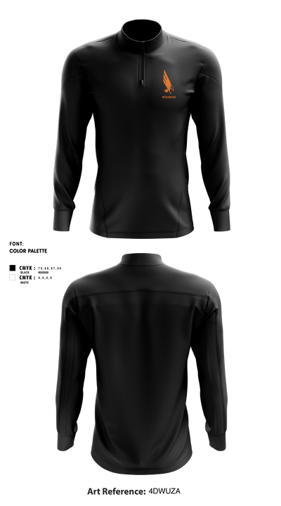 Mcdonogh School Golf 15737490 Quarter Zip Jacket - 1