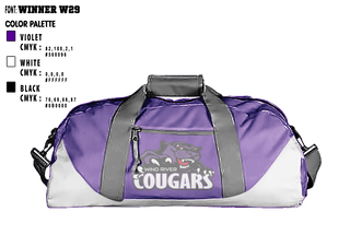 Duffle Bag, Wind River High School Football, Football, Teamtime, Team time, sublimation, custom sports apparel, team uniforms, spirit wear, spiritwear, sports uniforms, custom shirts, team store, custom team store, fundraiser sports, apparel fundraiser