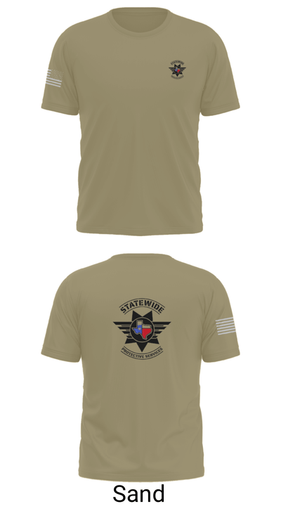 Statewide Protective Services 12538999 Short Sleeve Performance Shirt - 36