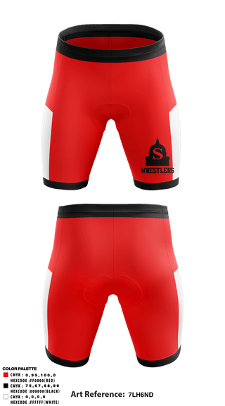 Men's Compression Shorts, Springfield High School Wrestling, Wrestling, Teamtime, Team time, sublimation, custom sports apparel, team uniforms, spirit wear, spiritwear, sports uniforms, custom shirts, team store, custom team store, fundraiser sports, apparel fundraiser