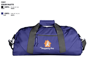 Duffle Bag, My Property ProMy Property Pro, , Teamtime, Team time, sublimation, custom sports apparel, team uniforms, spirit wear, spiritwear, sports uniforms, custom shirts, team store, custom team store, fundraiser sports, apparel fundraiser