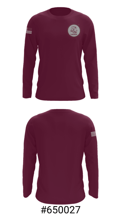 Leonia High School Basketball 14590768 Long Sleeve Performance Shirt - 18