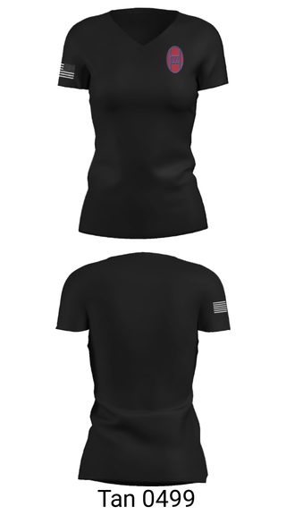 Women's Short Sleeve Vneck Shirt, , Army, Teamtime, Team time, sublimation, custom sports apparel, team uniforms, spirit wear, spiritwear, sports uniforms, custom shirts, team store, custom team store, fundraiser sports, apparel fundraiser