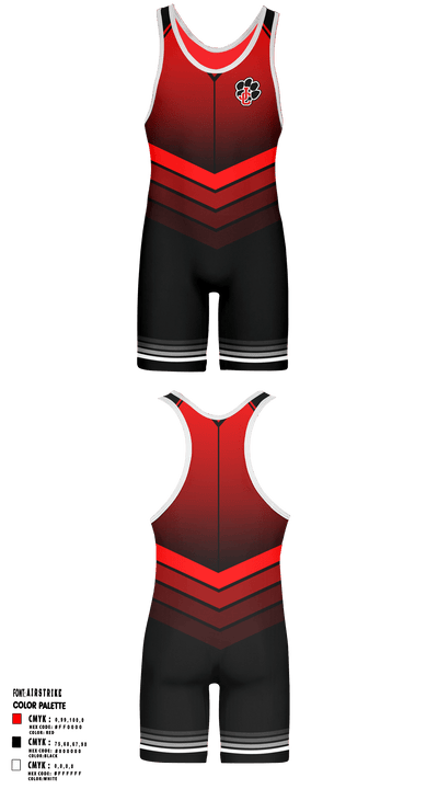 Jackson Co Wrestling Club 87882321 Wrestling Singlet - 1
