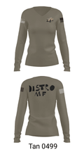 19th SFG GSB A CO. 23995628 Women's Long Sleeve V-neck Shirt - 40
