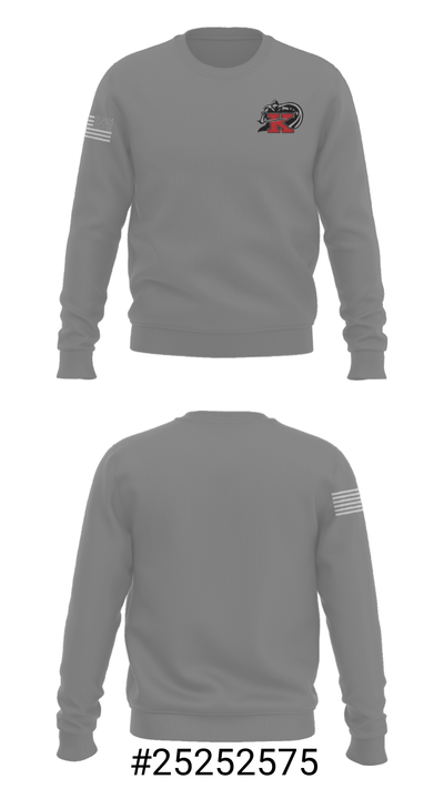 King's School High School Golf 51322311 Crew Neck Sweatshirt - 11