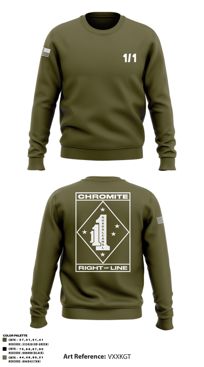 Hades 3421841 Crew Neck Sweatshirt - 127