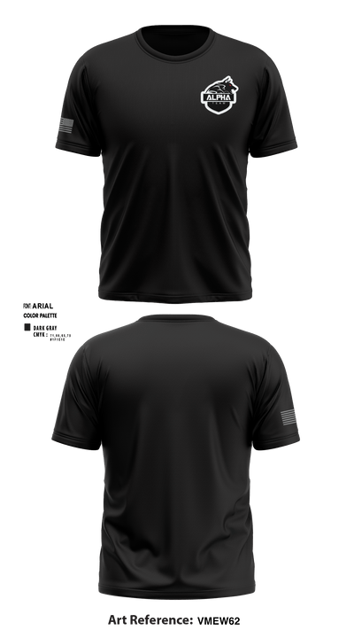 Alpha 52719861 Short Sleeve Performance Shirt - 1