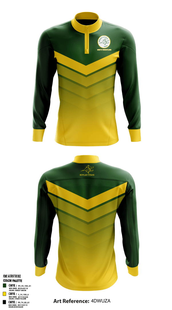 Quarter Zip Jacket, Boylan Catholic High School Wrestling, Wrestling, Teamtime, Team time, sublimation, custom sports apparel, team uniforms, spirit wear, spiritwear, sports uniforms, custom shirts, team store, custom team store, fundraiser sports, apparel fundraiser