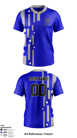 Two Button Softball Jersey, Central High School Track & Field, Track & Field, Teamtime, Team time, sublimation, custom sports apparel, team uniforms, spirit wear, spiritwear, sports uniforms, custom shirts, team store, custom team store, fundraiser sports, apparel fundraiser