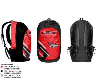 Gear Bag, Allentown High School Cross Country, Cross Country, Teamtime, Team time, sublimation, custom sports apparel, team uniforms, spirit wear, spiritwear, sports uniforms, custom shirts, team store, custom team store, fundraiser sports, apparel fundraiser