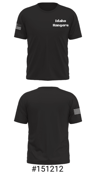 Short Sleeve Performance Shirt, Idaho Rangers, , Teamtime, Team time, sublimation, custom sports apparel, team uniforms, spirit wear, spiritwear, sports uniforms, custom shirts, team store, custom team store, fundraiser sports, apparel fundraiser