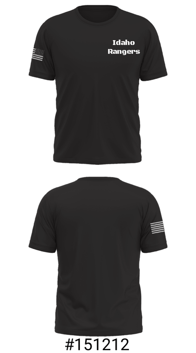 Idaho Rangers 25313221 Short Sleeve Performance Shirt - 19