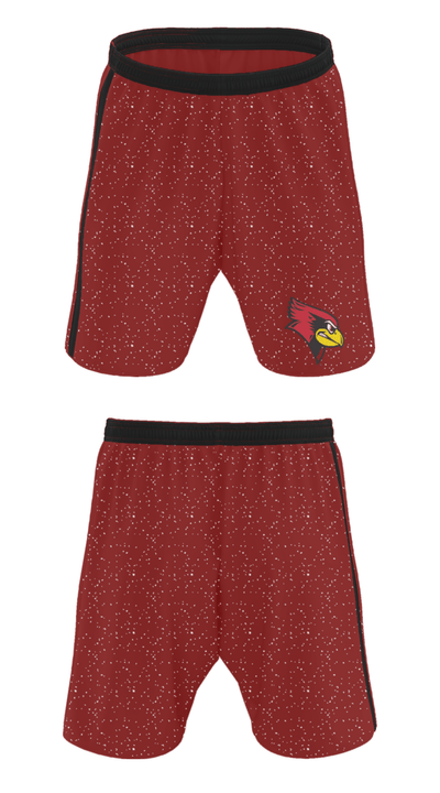 Redbirds Soccer 8871614 Athletic Shorts With Pockets - 22