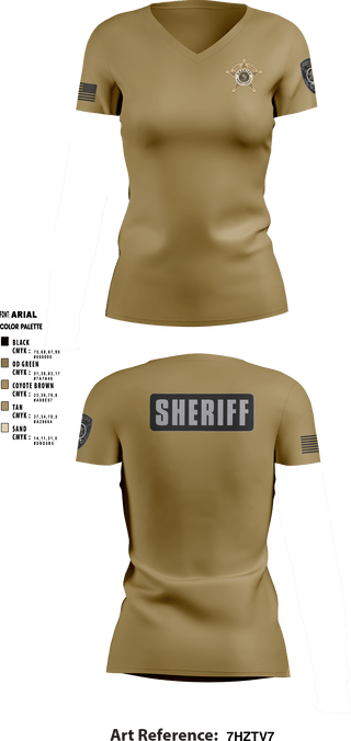 Women's Short Sleeve Vneck Shirt, , Police, Teamtime, Team time, sublimation, custom sports apparel, team uniforms, spirit wear, spiritwear, sports uniforms, custom shirts, team store, custom team store, fundraiser sports, apparel fundraiser
