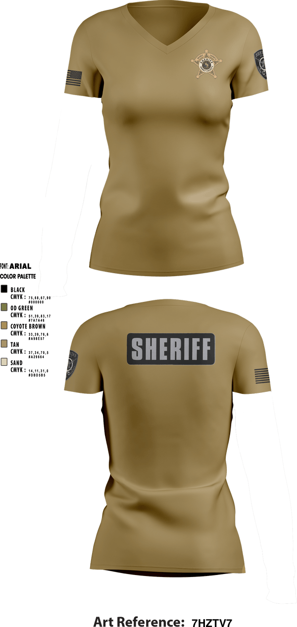 Women's Short Sleeve Vneck Shirt, , Police, Teamtime, Team time, sublimation, custom sports apparel, team uniforms, spirit wear, spiritwear, sports uniforms, custom shirts, team store, custom team store, fundraiser sports, apparel fundraiser