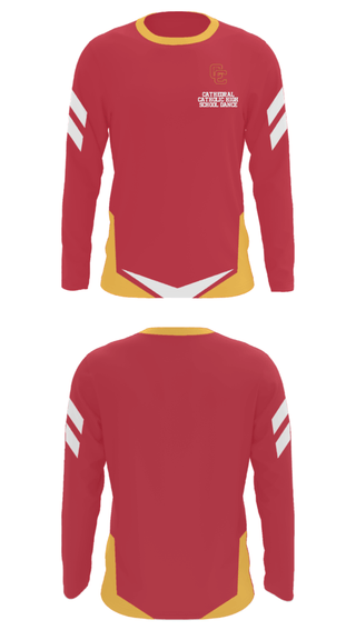 Long Sleeve Performance Shirt, Cathedral Catholic High School Dance, Spirit Store, Teamtime, Team time, sublimation, custom sports apparel, team uniforms, spirit wear, spiritwear, sports uniforms, custom shirts, team store, custom team store, fundraiser sports, apparel fundraiser