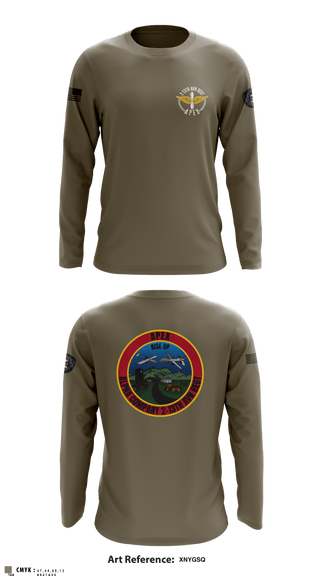 Long Sleeve Performance Shirt, A Co, 2-13th AVN REGT, , Teamtime, Team time, sublimation, custom sports apparel, team uniforms, spirit wear, spiritwear, sports uniforms, custom shirts, team store, custom team store, fundraiser sports, apparel fundraiser